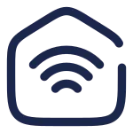 Home Wifi SVG Icon